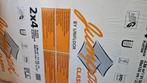 Nieuw in doos Jumpax 2 x 4, Ophalen, Nieuw, Overige materialen, Minder dan 4 cm