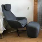 Pode Sparkle Two fauteuil en voetenbank design grijs, Huis en Inrichting, Fauteuils, Ophalen, Gebruikt, 75 tot 100 cm, Nvt