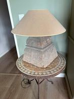Grote betonnen lamp, Huis en Inrichting, Lampen | Lampenkappen, Ophalen, Zo goed als nieuw, Rond, 50 cm of meer