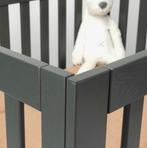 Baybox Bart greywash incl nieuw matras, Kinderen en Baby's, Boxen, Ophalen, Zo goed als nieuw