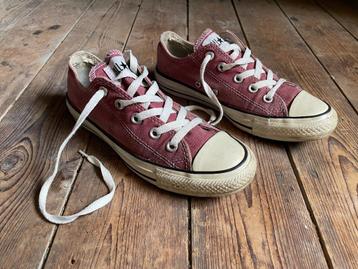 All Star low 36,5 donkerrood sneakers gympen rood Converse beschikbaar voor biedingen