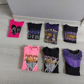 7 mooie meisjes longsleeves maat 140/146 Persival zgan beschikbaar voor biedingen