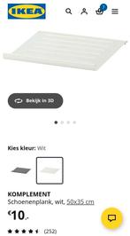 7x Komplement schoenenplank (50x35cm) voor IKEA Pax kast, Huis en Inrichting, Kasten | Kledingkasten, Gebruikt, Minder dan 100 cm