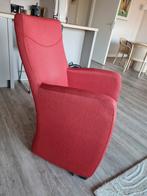 Rode fauteuil, Huis en Inrichting, Fauteuils, Ophalen, Gebruikt, Minder dan 75 cm, 50 tot 75 cm
