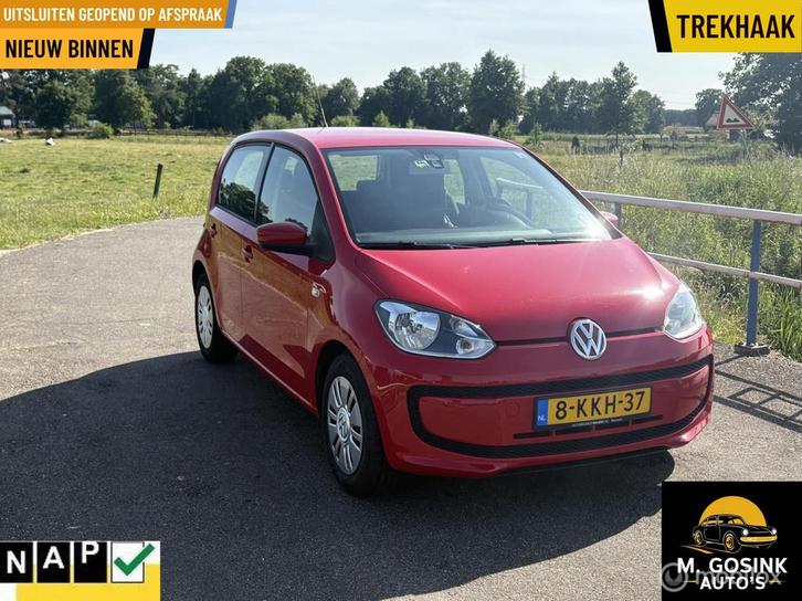 Volkswagen Up! 1.0 move up! 5Deurs Airco CRUIS|PDC|NAVI|NAP, Auto's, Volkswagen, Bedrijf, Te koop, up!, ABS, Airbags, Airconditioning