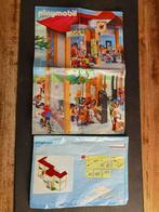 Playmobil School Gym Zwembad 70+ poppetjes Bouwplaten, Ophalen of Verzenden, Gebruikt, Complete set