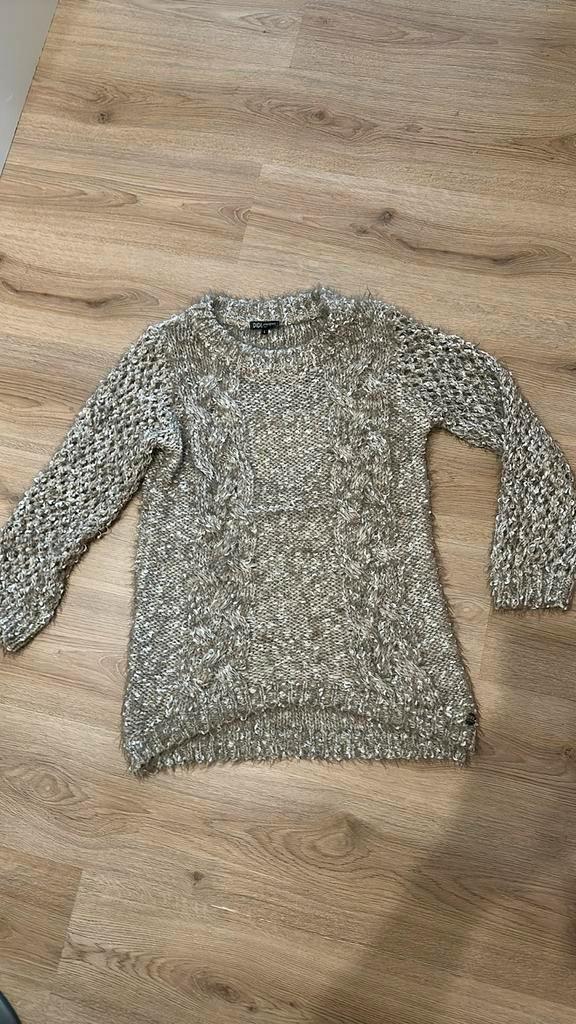 DIDI Gebreide Trui - Maat L, Kleding | Dames, Truien en Vesten, Zo goed als nieuw, Maat 42/44 (L), Beige, Ophalen of Verzenden