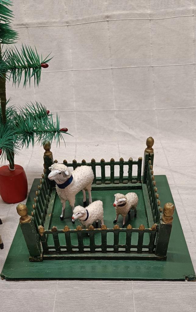 Oud Duits Paradijstuintje - Zeldzaam!, Antiek en Kunst, Antiek | Overige Antiek, Ophalen of Verzenden