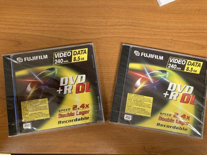 DVD + R DL / SPEED 2,4X / DOUBLE LAYER / RECORDABLE 2 STUKS, Cd's en Dvd's, Dvd's | Tv en Series, Nieuw in verpakking, Overige genres