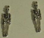 Kettinghanger Halloween skelet  4 cm  122625, Ophalen of Verzenden, Nieuw, Versiering, Halloween of Griezel