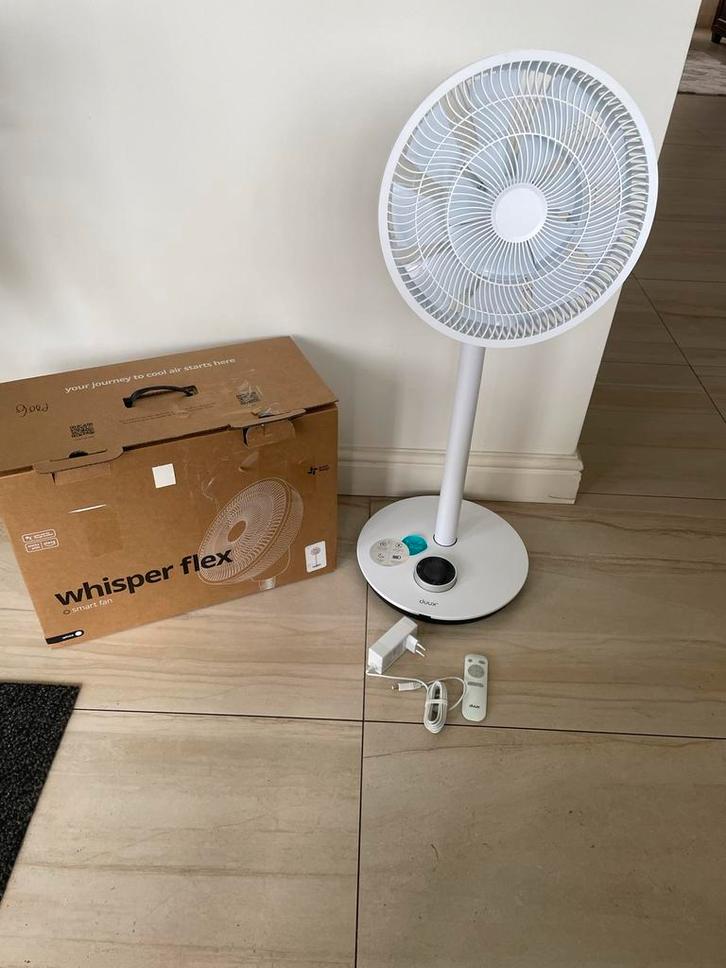 ventilator - Whisper Flex Smart Fan, Witgoed en Apparatuur, Ventilatoren, Nieuw, Statiefventilator, Ventilator met afstandsbediening