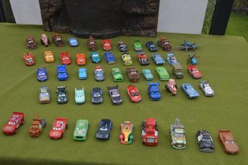 Grote verzameling Disney Cars auto`s en 2 Planes, 52 stuks beschikbaar voor biedingen