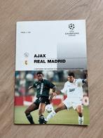 Ajax - Real Madrid programma magazine 13-09-1995, Ophalen of Verzenden