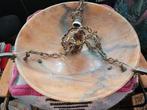 Albasten Kroonluchter Art Deco Jaren 20/30, Antiek en Kunst, Ophalen