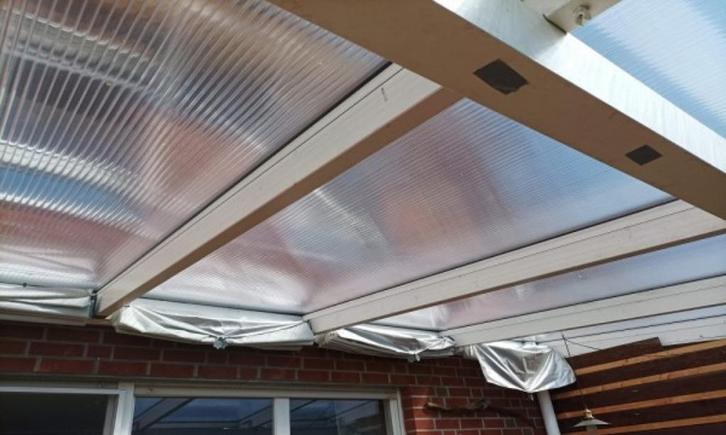FAILLISSEMENTSPARTIJ KANAALPLAAT 3000x2100x10 mm Glashelder, Tuin en Terras, Overkappingen, Nieuw, Serre, Ophalen