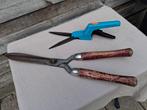 Heggenschaar en gardena graskantenknipper, Ophalen, Zo goed als nieuw
