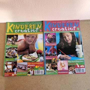 Tijdschriften: Kinderen creatief 2 stuks beschikbaar voor biedingen