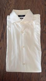 Hugo Boss Slim Fitt mt 39, Wit, Zo goed als nieuw, Hugo Boss, Halswijdte 39/40 (M)