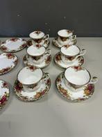 Royal Albert - Old country roses thee set - 6 kop en schotel, Ophalen of Verzenden, Zo goed als nieuw, Nvt, Overige stijlen