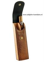 SIGAREN ETUI - SIGARENKOKER ADORINI VINTAGE ECHT LEER   sk84, Verzenden, Nieuw, Tabaksdoos of Verpakking