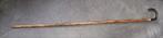 Antieke Geribbelde kleine Wandelstok 74 cm, Diversen, Wandelstokken, Ophalen of Verzenden