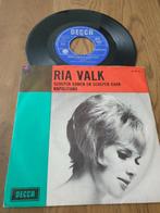 VINYL SINGLE   RIA VALK   1966, Ophalen of Verzenden, Zo goed als nieuw, Overige formaten, Levenslied of Smartlap