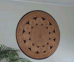 stoere ronde wanddecoratie muurcirkel 120cm Ø op mdf plaat, Ophalen, Zo goed als nieuw