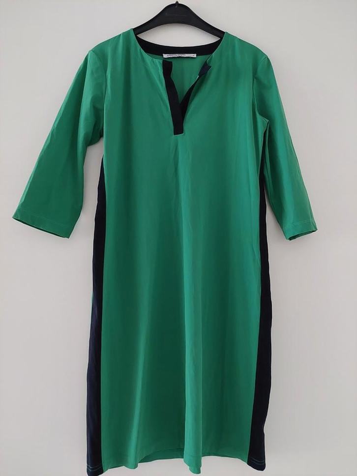 Summum Woman  - Groene Jurk - Maat M, Kleding | Dames, Jurken, Zo goed als nieuw, Maat 38/40 (M), Groen, Boven de knie, Ophalen of Verzenden