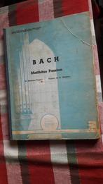 Matthäus passion Pasen passie Bach bladmuziek, Boeken, Gelezen, Ophalen of Verzenden