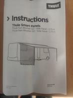 Thule Zijpanelen - Perfecte Bescherming!, Caravans en Kamperen, Voortenten en Luifels, Ophalen of Verzenden, Zo goed als nieuw