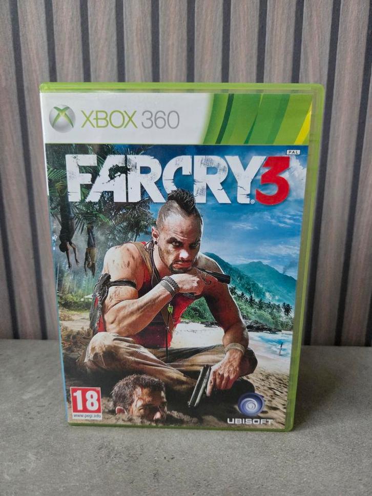 Far Cry 3 - Xbox 360, Spelcomputers en Games, Games | Xbox 360, Gebruikt, Avontuur en Actie, 1 speler, Vanaf 18 jaar, Online, Ophalen of Verzenden