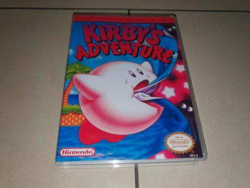 Kirby's Adventure NES Game Case, Spelcomputers en Games, Games | Nintendo NES, Zo goed als nieuw, Verzenden