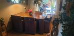 kwaliteit eettafel met 5 stoelen in topconditie, Huis en Inrichting, Ophalen, Gebruikt