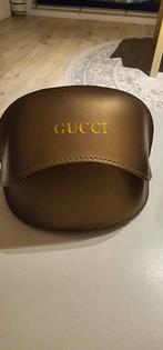 Nieuwe Gucci Zonnebril/Bril Case - Goud, Ophalen of Verzenden