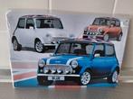 MINI COOPER BLIKKEN PLAAT NIEUW, Verzamelen, Overige Verzamelen, Ophalen, Nieuw