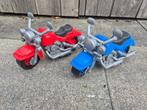 2 motoren plastic speelgoed motors, Ophalen of Verzenden, Gebruikt