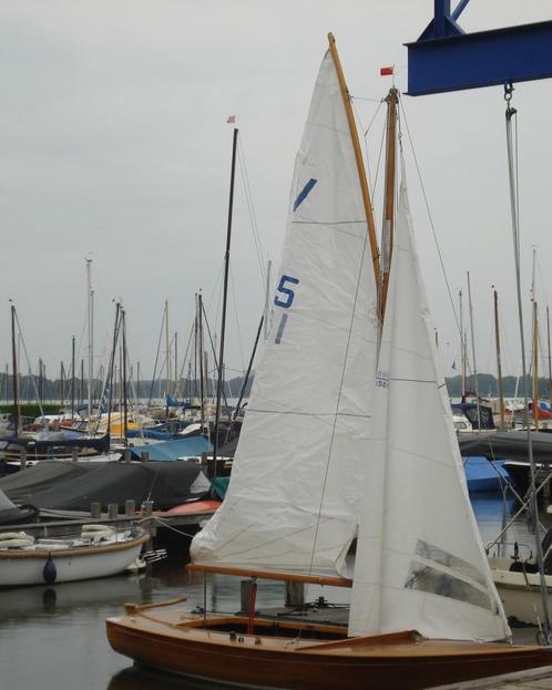 Open Zeilboot De Vrijheid, Watersport en Boten, Zeilen en Zeiltoebehoren, Minder dan 15 m², 3 tot 6 meter, Ophalen of Verzenden