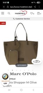 Marc O polo legergroen tas shopper schoudertas met portemonn, Ophalen of Verzenden, Zo goed als nieuw, Groen, Shopper