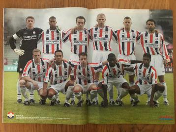 Mooie poster Willem II Tilburg seizoen 2002/2003 - VI
