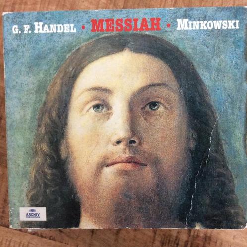 GF Händel, Messiah. Minkowski. 2 CD, Cd's en Dvd's, Cd's | Klassiek, Gebruikt, Ophalen of Verzenden