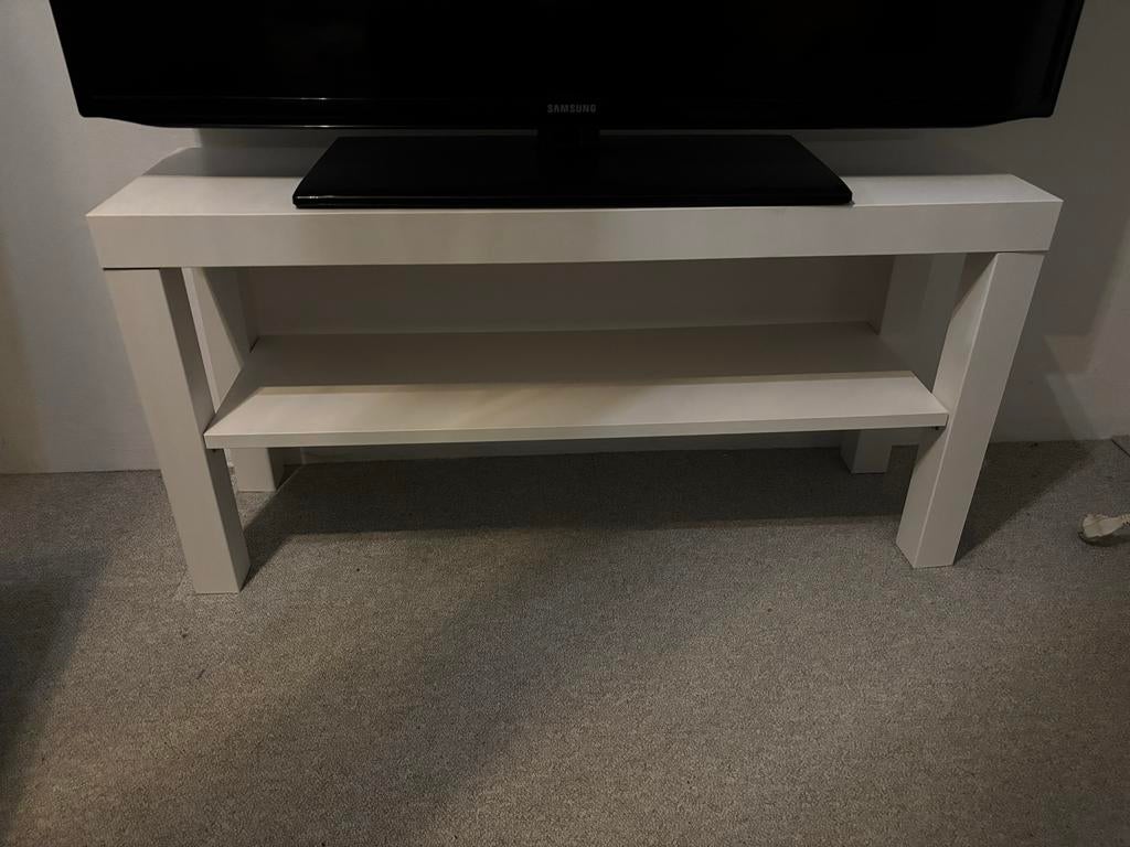 Ikea LACK TV Meubel - Wit - 90x26x45cm, Ophalen, 50 tot 100 cm, Zo goed als nieuw, Minder dan 100 cm