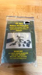 Resicast 35222 vickers machine gun, Ophalen of Verzenden, Zo goed als nieuw, 1:35 tot 1:50
