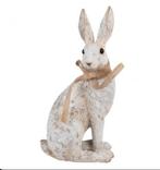 Mooie haas 14 x 10 x 6 cm clayre en eef, Diversen, Pasen, Ophalen of Verzenden