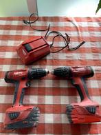 Hilti SFC 22-A Boormachines (2x) met Accu & Oplader, Doe-het-zelf en Verbouw, Gereedschap | Boormachines, Ophalen, Gebruikt, Boor- en Schroefmachine
