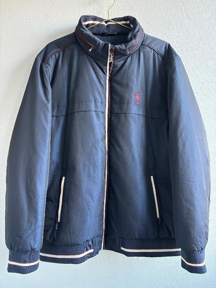 U.S. Polo Assn. winterjas (3XL), Kleding | Heren, Jassen | Winter, Nieuw, Overige maten, Blauw, Ophalen of Verzenden