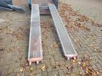 Layher stalen oprijplanken / loopplanken 2x3m + 2x2m –, Auto diversen, Ophalen, Gebruikt