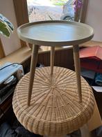Leuk bijzettafeltje., Ophalen of Verzenden, Zo goed als nieuw, Rond, Minder dan 55 cm