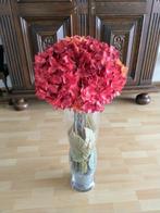 Glazen Vaas 70 cm + bloemen voor 5,00 euro ophalen., Overige kleuren, 50 tot 75 cm, Ophalen of Verzenden, Glas