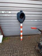 Spoorweg lamp, Ophalen