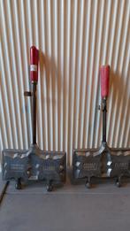 L'Etoile ster Franse vintage tosti ijzers bbq kampvuur gas, Antiek en Kunst, Ophalen of Verzenden